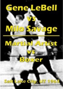 Grappler Gene Lebell vs. Boxer Milo Savage in 1963 bout
